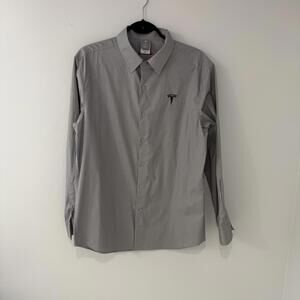 Tesla Men's L‎ Button Down Shirt